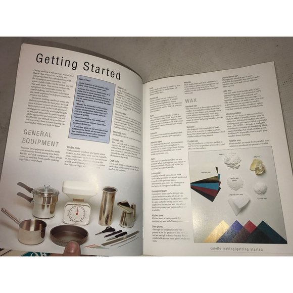 Step by Step Crafts Candle Making by Cheryl Owen Book - Picture 8 of 16